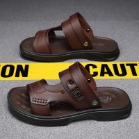 Nuevas sandalias 2025 de los hombres de verano de los hombres de la plataforma exterior desgaste playa antideslizante sandalias de doble propósito papá zapatillas resistentes al desgaste - details 27
