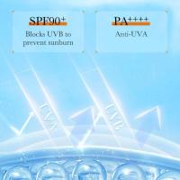 Protector solar de alta protección FPS 90+ duradero para rostro y cuerpo resistente a los rayos UV - details 4