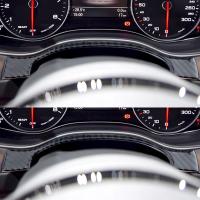Tiras de salpicadero de coche, pegatinas decorativas para Panel de Control Central, accesorios para Audi A6L A7 2012-2018 - details 3