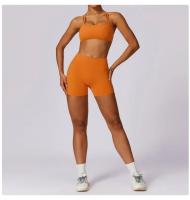 Pantalones Cortos de Yoga para Mujeres Fitness Running Ciclismo Pantalones Deportivos Transpirables Cintura Alta Entrenamiento Gimnasio Push Up Leggings de Nylon - details 32