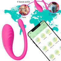Vibradores vaginales controlados por aplicación para mujeres y parejas, Juguetes sexuales para adultos, masajeador de huevo vibrador Anal, estimulador usable, punto G, 9 velocidades - details 1