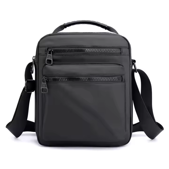 Bolso Cruzado de Oxford Casual Bolso de Negocios de Hombro Único de Poliéster Suave con Cierre de Cremallera Tendencia Callejera - 1