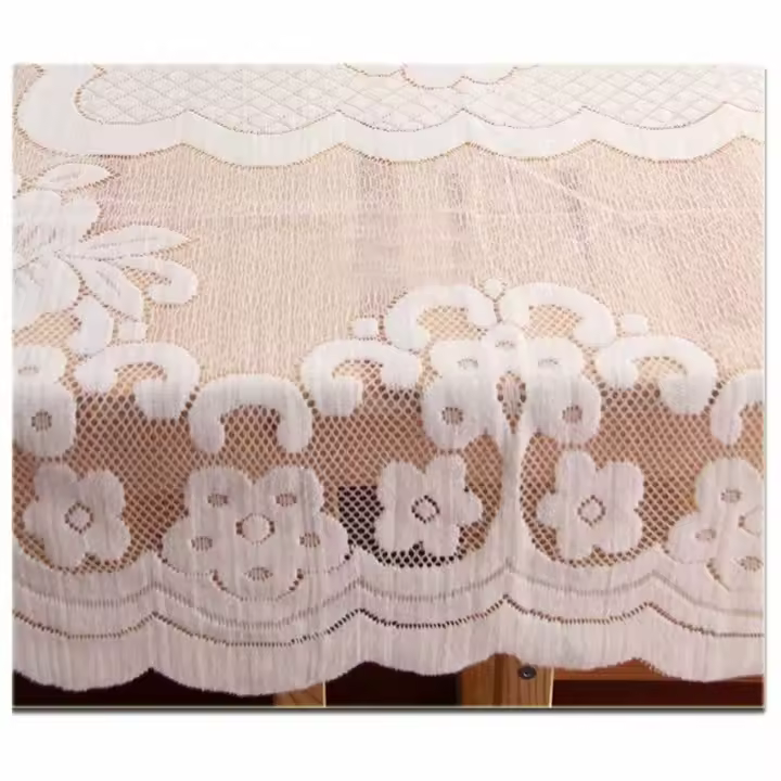 Mantel cuadrado Vintage de encaje, cubiertas de mesa cuadradas lavables reutilizables para el hogar, suministros de Decoración de mesa - 1
