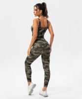 Pantalones De Yoga SHINBENE de 25" para Mujer Sensación Desnuda con Estampado Camuflaje Deporte Leggings Gimnasio Cintura Alta Agujeros Interiores Material Exterior de Nylon - details 11