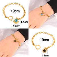 Pulsera Colgante de Piedra Natural de Acero Inoxidable 316L Cadena de Pendiente de Turquesa para Mujeres Regalo de Joyería de Moda - details 7