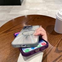 Funda de teléfono magnética transparente para iP A prueba de golpes con material PC+TPU - details 8