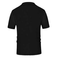 Ropa de verano para hombre, pantalón corto informal, polo de manga corta, camiseta de punto, camiseta transpirable con botón de solapa, M-3XL lujosa y - details 6