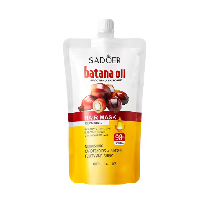 Batana Hair Mask Sadoer Bolsa de acondicionador hidratante calmante - 1