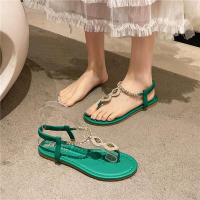 Sandalias de mujer de gran tamaño con diamantes de imitación nuevas de verano - details 40