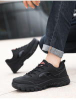 Primavera malla transpirable correr deportes casual zapatos ligeros de suela gruesa al aire libre senderismo zapatos - details 8
