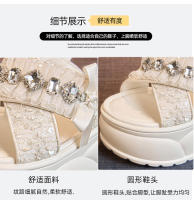 Sandalias Casuales de Moda para Mujer Nuevos Zapatos de Playa con Suela Gruesa y Cruzada con Estilo - details 6