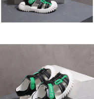 Zapatos de bebé suaves para verano Sandalias antideslizantes para niñas Zapatos de niño con estilo - details 8