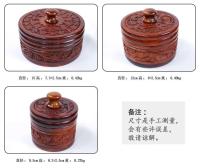 Bandeja de fruta de madera de madera ácida hecha a mano india nepalí, joyero, adornos de decoración del hogar - details 5
