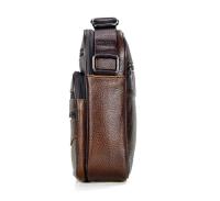 Bolsos de mensajero de moda novedosa para hombre, bolsos de cuero auténtico para hombre, bolso cruzado de marca de lujo para hombre, bolso de hombro para Mini Pad para niño - details 24