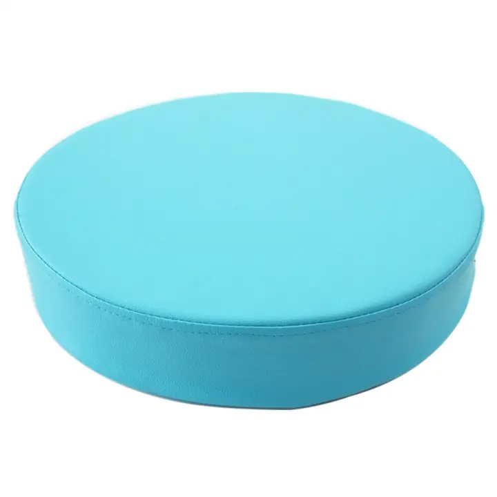 Cojín redondo de cuero de estilo japonés Simple, cojín de suelo suave y grueso, almohada lavable para ventana de meditación, sala de estar - 1