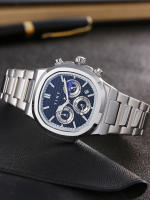Reloj para Hombre Diseño Nórdico Cronógrafo de 3 Eje, Cuarzo Miyota Japonés, Cristal Reforzado, Brillo Nocturno, Resistente al Agua 30M Estilo Elegante para Oficina y Diario - details 6