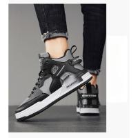 Zapatillas Casuales de Cuero de Microfibra de Alta Zapatos Deportivos para Hombres a la Moda - details 22