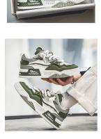 2024 nuevos zapatos deportivos informales de gran tamaño para hombres, zapatos con Panel de cuero elevado de suela gruesa, tallas 39-48 - details 19