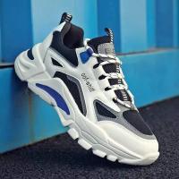 Zapatillas de deporte para hombres primavera 2025 Zapatos casuales antideslizantes para correr al aire libre con suela transpirable - details 0