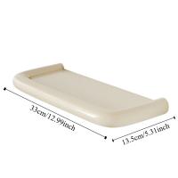 Estante de almacenamiento para baño de dopamina, estante de almacenamiento para colgar en la pared, drenable, organizador de artículos de tocador resistente y duradero - details 0