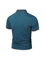 Camiseta Polo para Hombres CHAIFENKO Cómoda y Transpirable para Exteriores - details 4