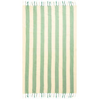 Toalla de playa turca para mujeres y hombres, algodón, grande, absorbente, seda, spa, hammam, regalo ideal, técnica de tejido, rectangular - details 4