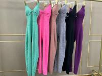 Mamelucos de yoga para mujer, mono de una pieza con control de barriga, sujetador deportivo acolchado, mameluco, ropa deportiva para fitness - details 27