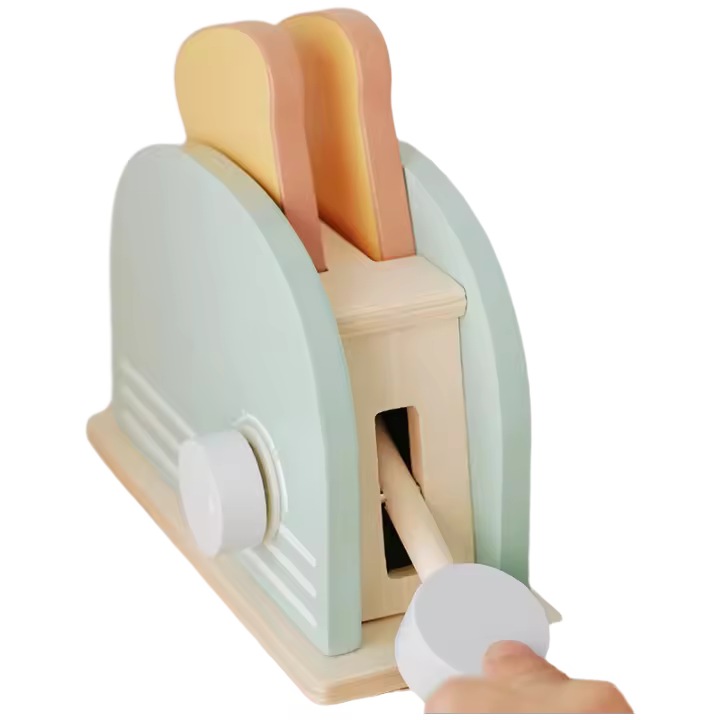 Máquina De Panadería Para Niños Juguete Educativo De Madera Clásico Para Juego De Rol De Casa De Cocina Regalo De Navidad Simulación Para Niños De 3 a 12 Años - 1