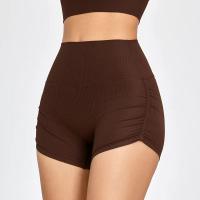 Pantalones cortos deportivos para mujer, pantalones cortos de compresión plisados, pantalones cortos de yoga de secado rápido - details 3
