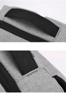 Mochila de negocios para hombre, versión coreana, bolsa de viaje de moda, mochila informal para estudiantes, minimalista y a la - details 23