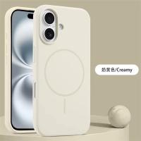 Nuevas fundas protectoras de silicona con carga inalámbrica magnética Magsafe para iPhone 16 15 14 Plus Apple 16 15 14 Pro Max - details 15