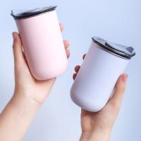Botella de agua de acero inoxidable a prueba de fugas con tapa, taza térmica, vaso de café, tazas de cerveza, 300ml - details 0
