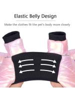 Chaqueta de plumón para perro, ropa impermeable para perros pequeños, mono con cuello incorporado, abrigo reflectante para mascotas, Bulldog Francés, Invierno - details 19