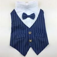 Traje Elegante para Mascotas Traje de Tuxedo con Lazo para Perros y Gatos - details 9