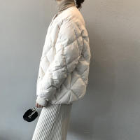 Women lightweight down cotton wear short coat autumn winter padded jacket - details 24