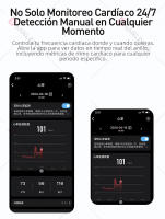 Anillo inteligente, frecuencia cardíaca/oxígeno en sangre/monitoreo del sueño, anillo de seguimiento de calorías con contador de pasos, duración de batería de 7 días, resistente al agua compatible con iOS y Android - details 9