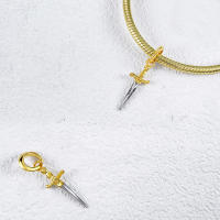 Camaleón que cambia de color y caja de regalo, colgantes de mariposa, cuentas, pulsera Original de Plata de Ley 925 para fabricación de joyas - details 6
