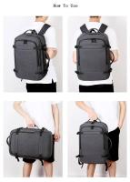 Mochila para portátil impermeable USB de expansión multifunción grande, negocios informales para hombres y mujeres, hombros de 17,3 pulgadas - details 10