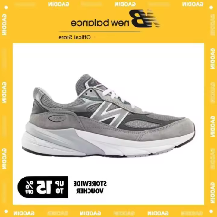 LETEN NB990 V6 "Gris" Zapatillas deportivas para hombre y mujer M990GL6 Pegatinas de pared - 1
