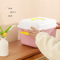 Caja de Almacenamiento de Plástico Extra Grande Caja de Almacenamiento de Juguetes de Gran Capacidad para Dormitorio - details 3