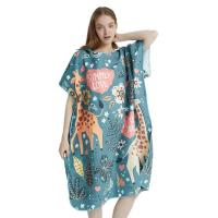 Surf Sudadera con capucha de secado rápido Bata de microfibra Toalla de baño cambiante Poncho de playa para adultos (A26) - details 2