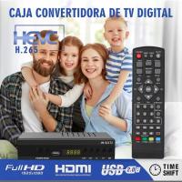 Nueva Version 2024 Español TDT GRABADOR Decodificador  TV DVB-T T2 H265 HEVC FTA Full HD PVR, USB, HDMI, SCART, Sintonizador de TV Digital Terrestre, Receptor Digital de Alta definición Full HD 1080p HD JN 821T2 TV Graba en HD - details 1