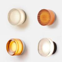 2 Lámparas De Pared LED Sala De Estar Lámpara De Pared LED Moderna Luz Nocturna De Lujo Nórdica A Rayas - Gris - details 2