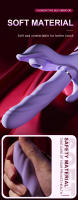 Vibrador Telescópico de Silicona Estimulador de Clítoris y Punta G Juguete Intimo para Mujeres - details 7