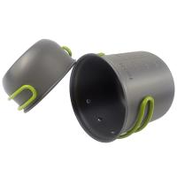 Juego de utensilios de cocina portátil para acampar al aire libre, mini hornillo de gas con cuchara, tenedor y cuchillo plegable - details 4