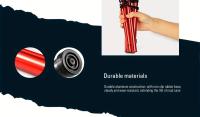 Bastón de senderismo plegable telescópico, muleta de bastón retráctil para acampar al aire libre, senderismo, 1 unidad - details 2