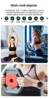 2024 Reloj Inteligente Mujer, Rastreador de Actividad Física, Monitor de Salud para Frecuencia Cardíaca, Oxígeno en Sangre y Sueño, Pantalla de 1.2 '' Reloj Inteligente de Fitness para Android iPhone, IP67 Impermeable, Correas Dobles - Acero y Silicona - details 10