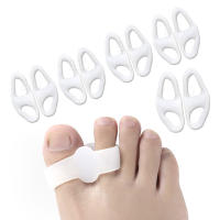 Separador de dedos de silicona EiD 2 piezas, férula de juanete, corrección de ortesis Hallux Valgus, esparcidor superpuesto, Protector de pie - details 26