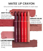 Set de Labiales Hundred-up Handaiyan Bolígrafo de Labios Antiadherente de 12 Colores con Rotación y Afeitado Doble Propósito para Cuidado de la Piel Facial - details 2