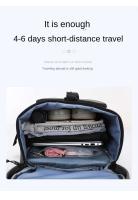 Mochila de gimnasio de viaje para mujer, bolso de mano de gran capacidad, deportivo, personalizado, seco, impermeable, de PU, con compartimento para zapatos - details 13